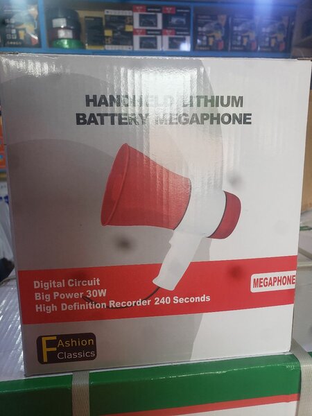Handheld Lithium Megaphone