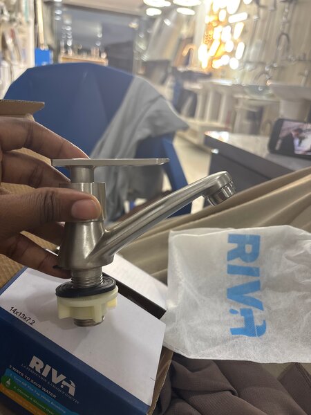 Mitigeur de lavabo en acier inoxydable