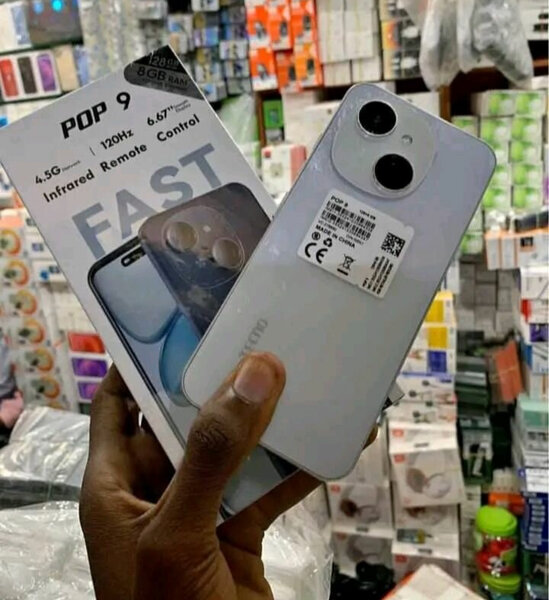 Téléphone Itel Pop 9 4G Blanc