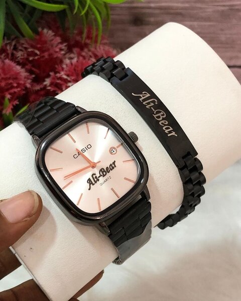 Montre Casio personnalisée avec bracelet