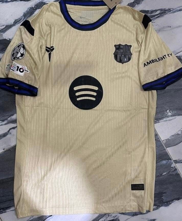 Maillot de football Barça or