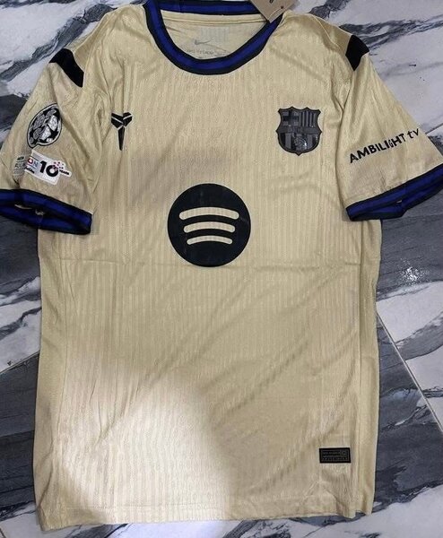 Maillot de football Barça or