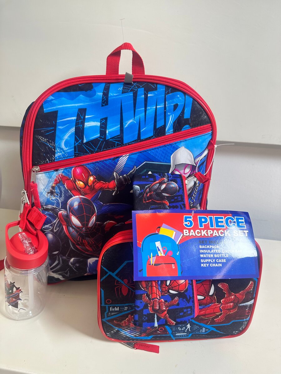 Ensemble Spiderman 5 pièces