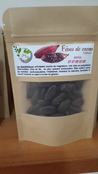 Fèves de cacao bio