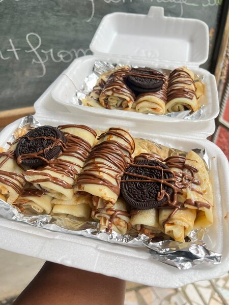 8 Crêpes gourmandes au nutella