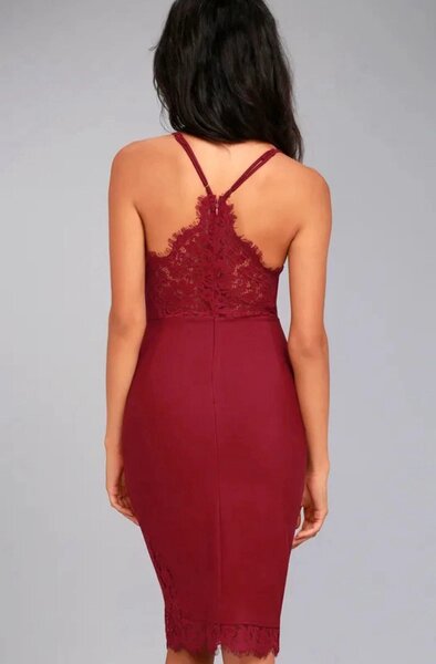 Robe rouge 3XL Shein