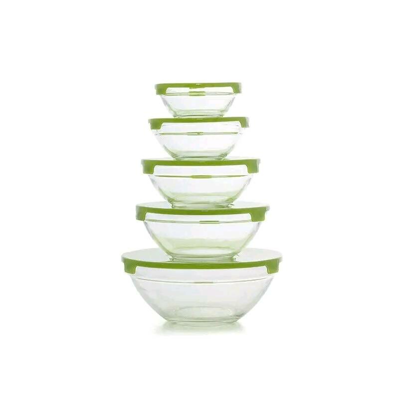 yellow set of plates