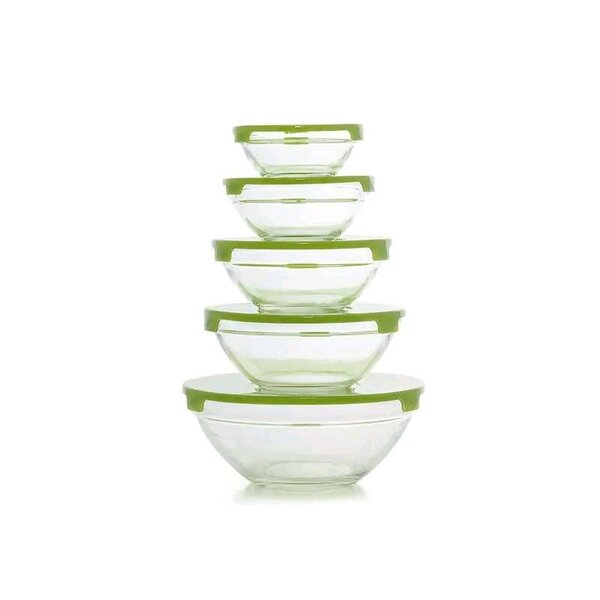 yellow set of plates