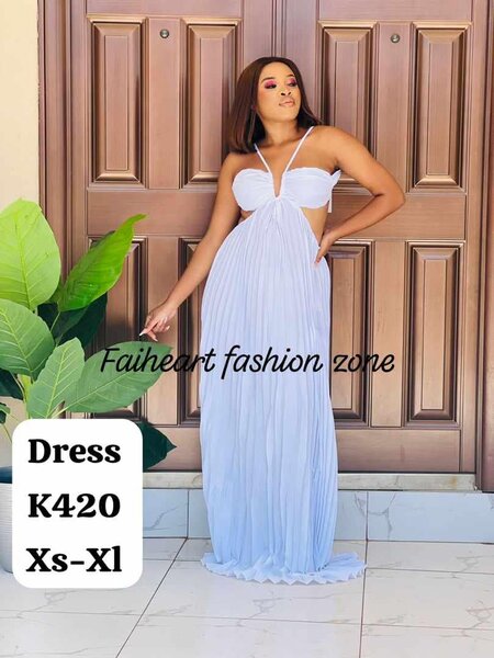 Women's long sundress with straps Xs-Xl