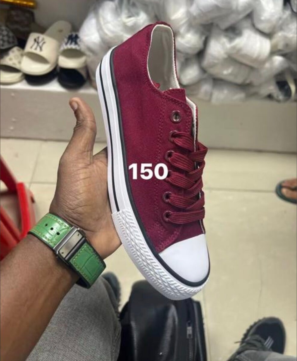 Baskets basses unisexes