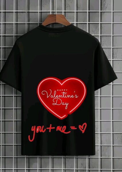T-shirt couple Saint Valentin