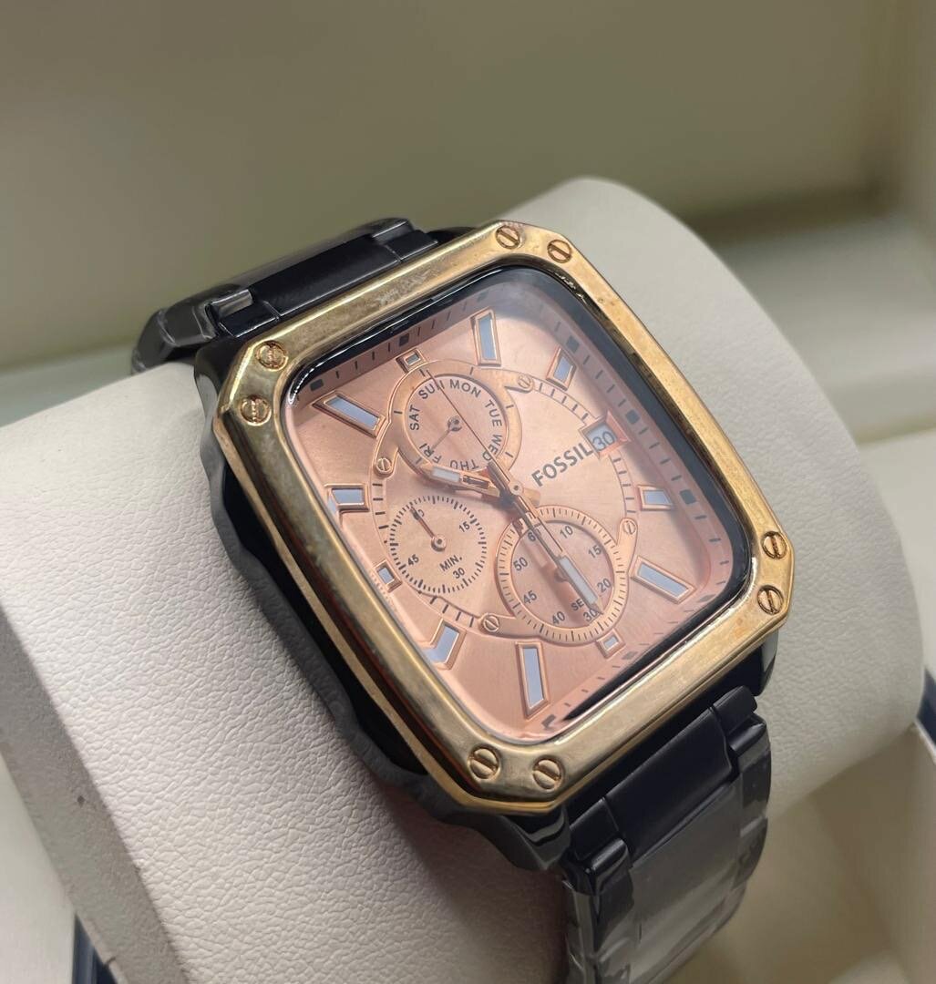 Original Classic Engine Fossil $ Casio Watch