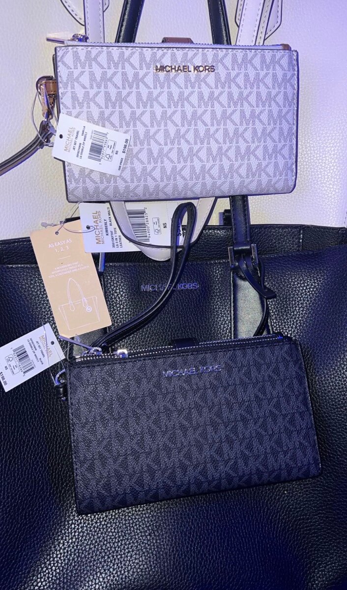 Sac à main Michael Kors en cuir noir