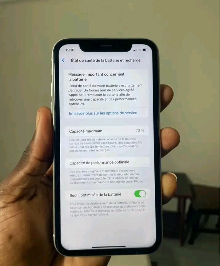 iPhone 11 128Go Blanc