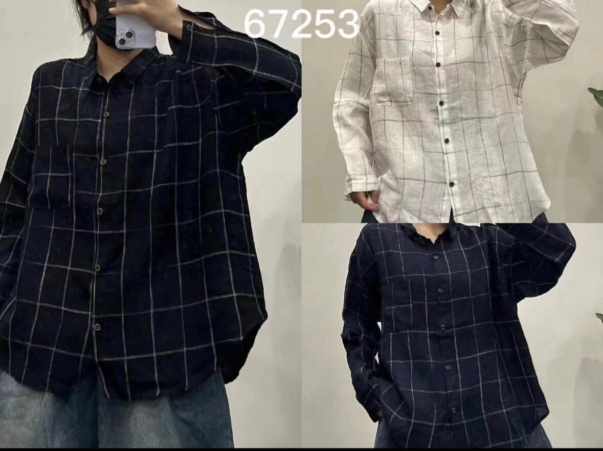 Рубашка х/б лён .