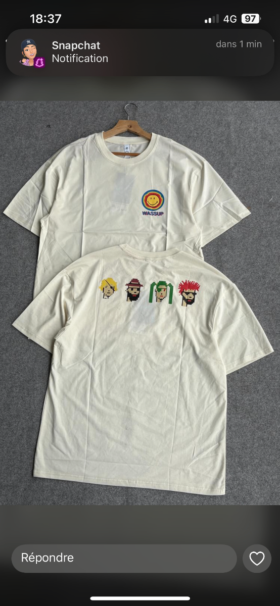 T-shirts graphiques tendance