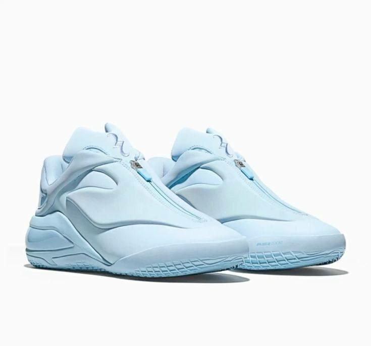 Sneakers bleu modernes unisexes