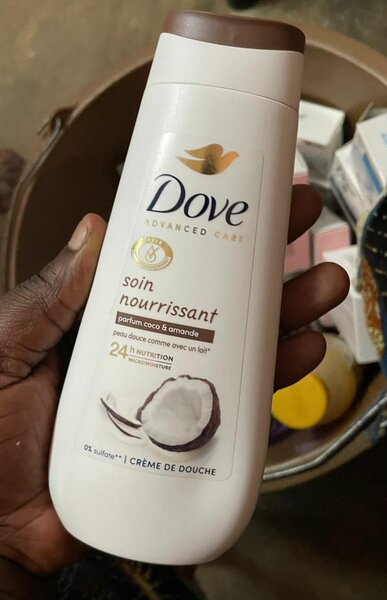 Creme de douche dove