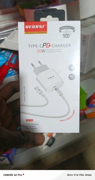 Chargeur USB-C 20W Rapide