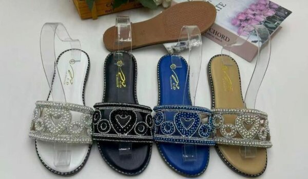 Sandales perlées élégantes