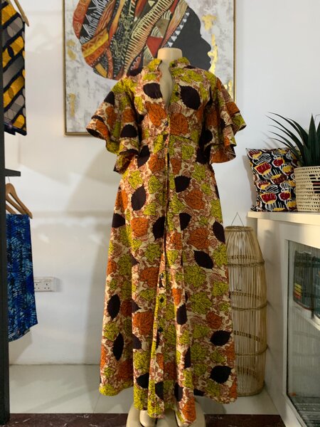 Chitenge maxi dresses