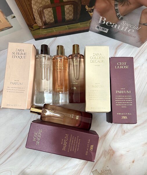 Zara female perfumes