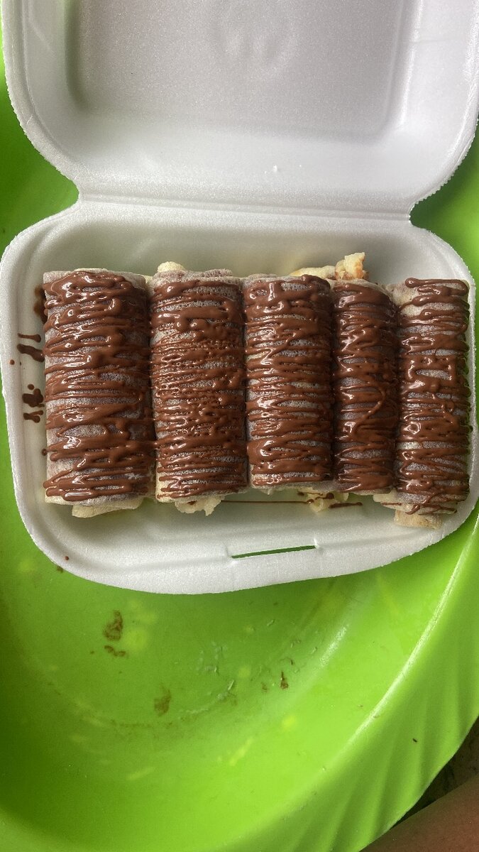 10 crêpes au nutella