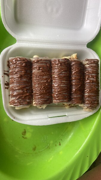 10 crêpes au nutella