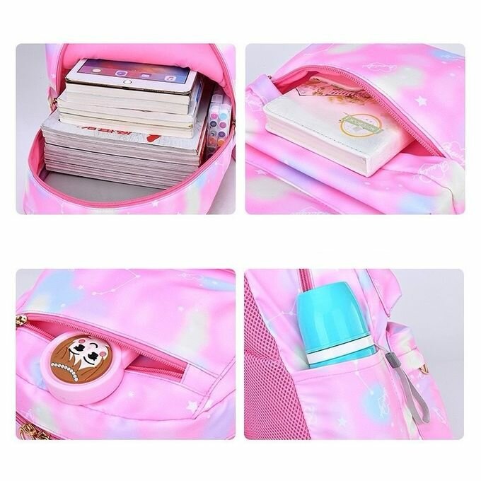 Sac à dos rose pour fille