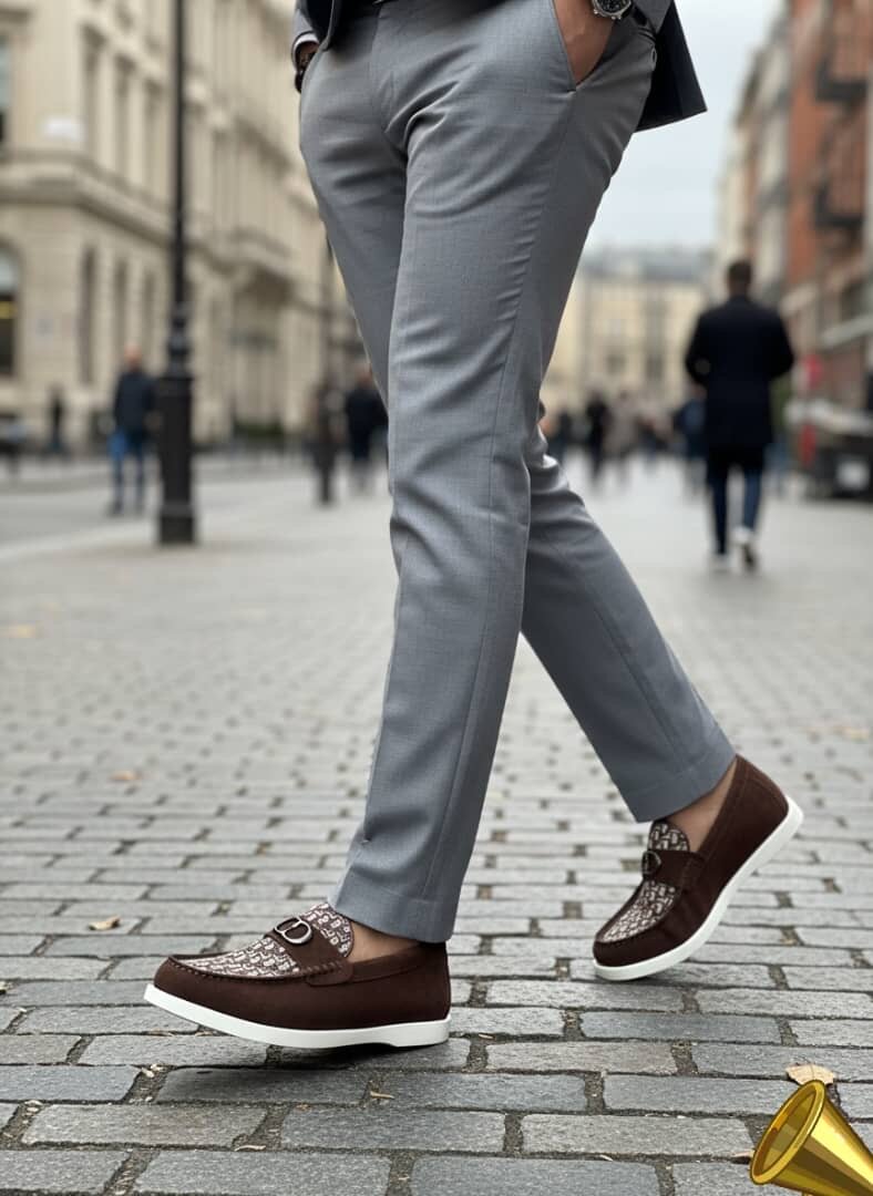 Mocassins marron élégants