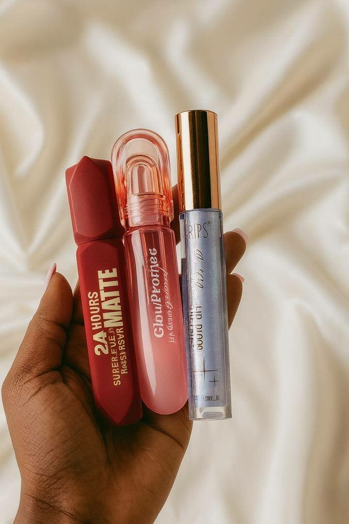 Ensemble de rouges à lèvres éclatants