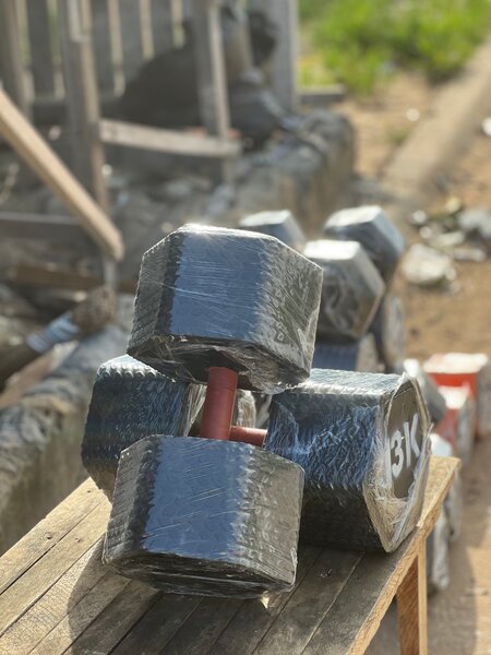 Haltères hexagonales 13 kg