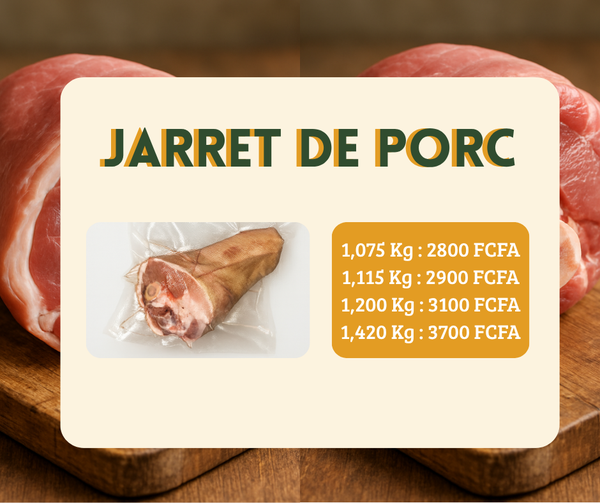 Jarret de Porc - 1,115 Kg