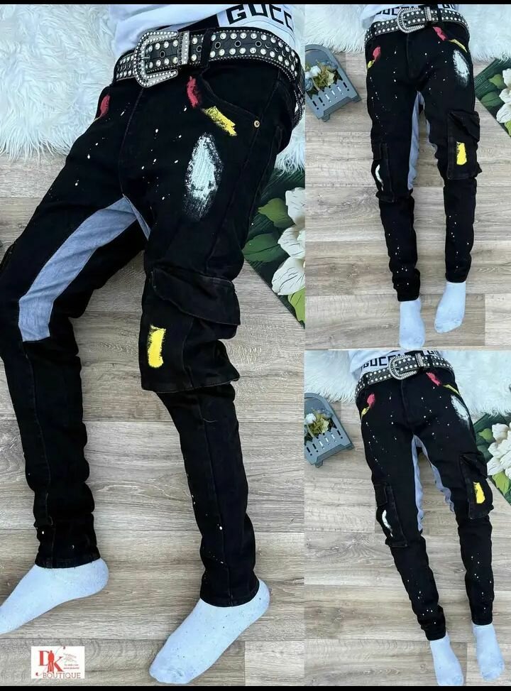 Jeans déchirés stylés