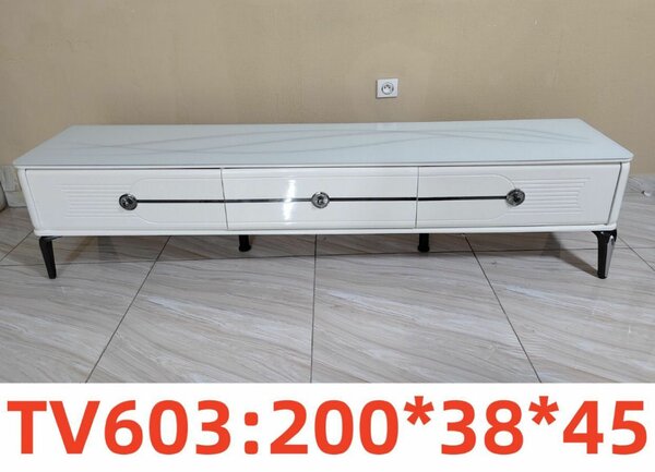 Meuble TV Blanc Moderne