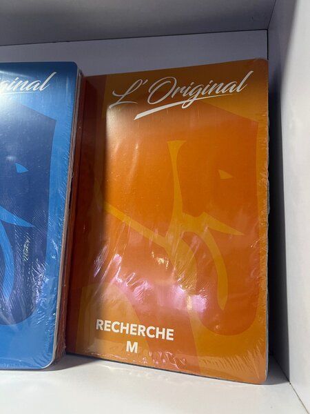 Cahier recherche original 200p