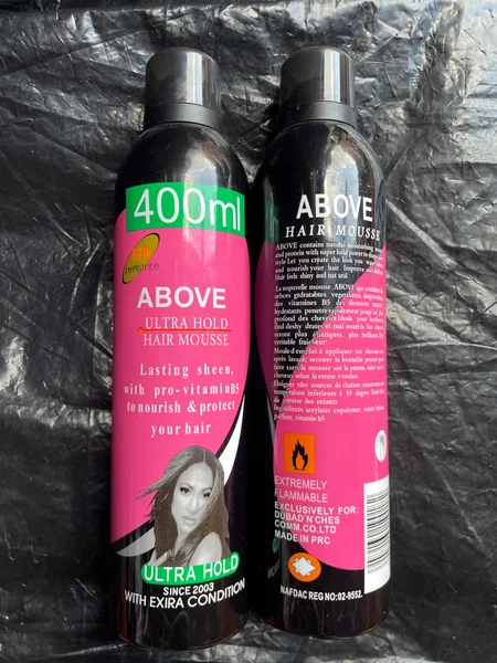 Mousse coiffante ultra-fixation