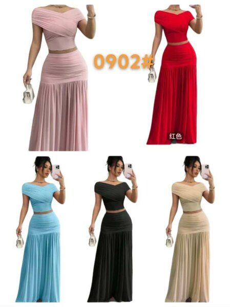 Robe longue élégante femme