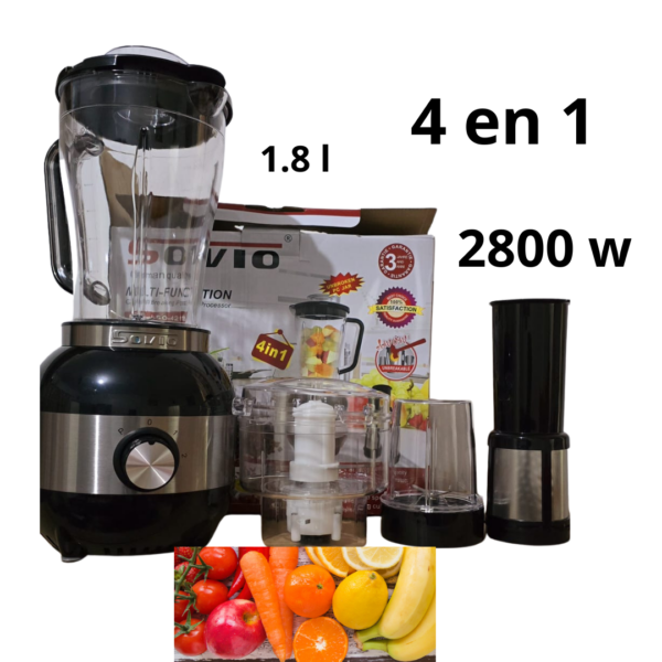 Hoffman Mixeur Multifonction 4 en 1