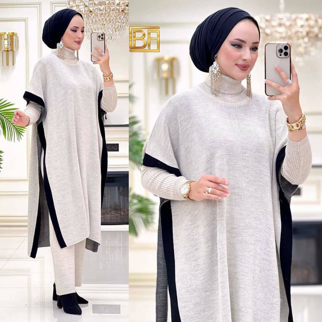 Ensemble Élégant Foulard Femme