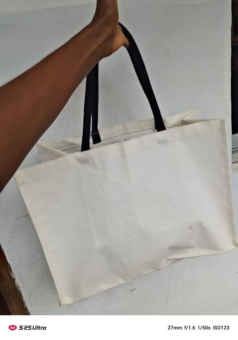 Sac Tote en Coton 'Bride'