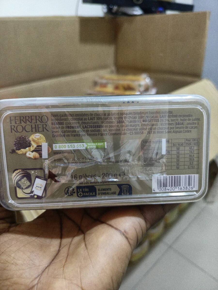 Ferrero Rocher Chocolat 200g