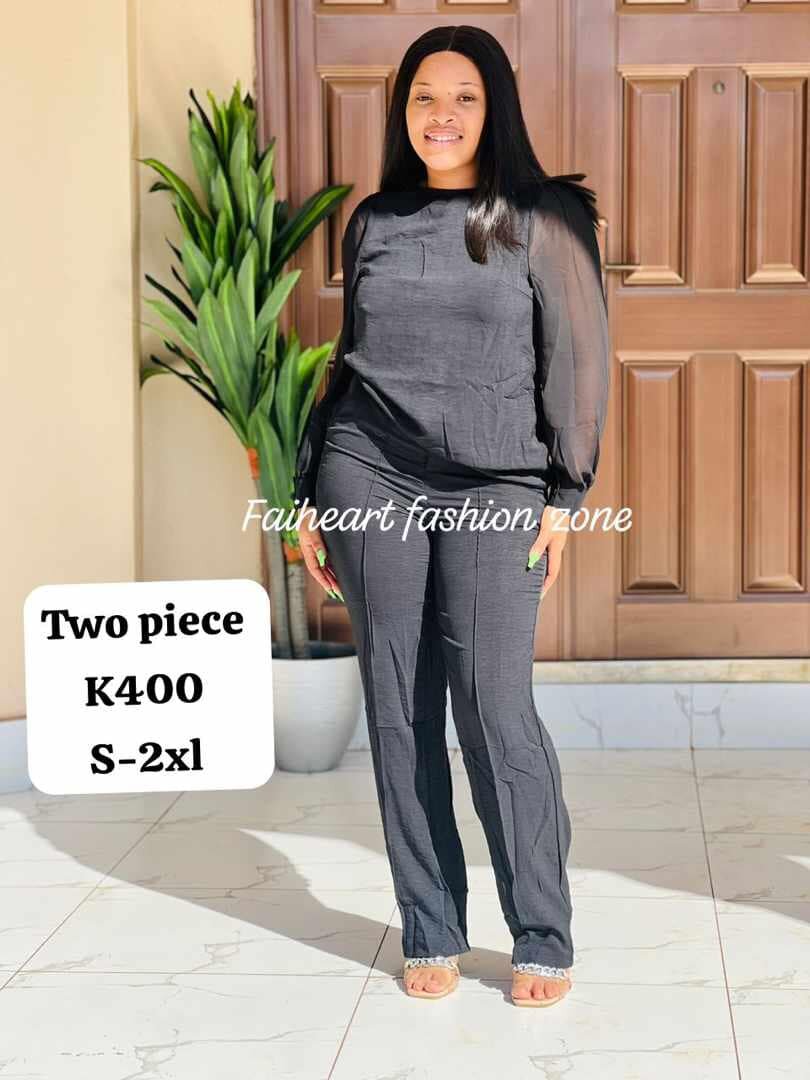 Women's suit is black, long-sleeved T-shirt and pants S-2xl