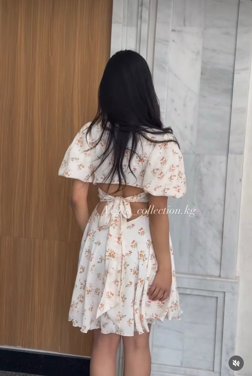 Цветочное летнее платье