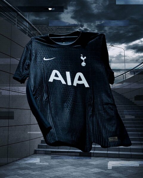 Maillot Noir Tottenham Nike