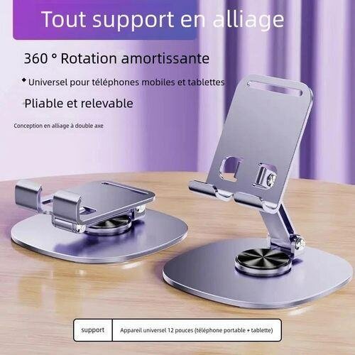 Support Téléphone Métallique