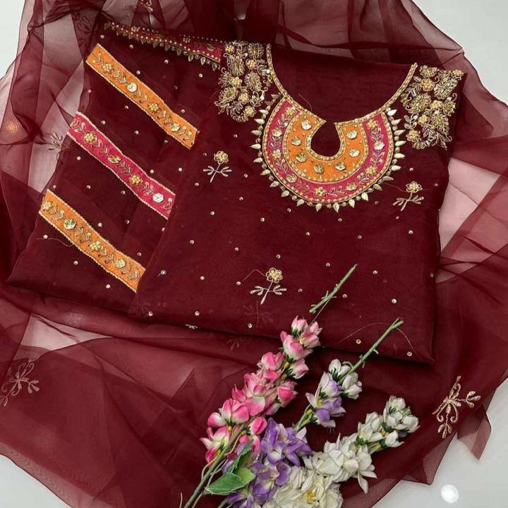 3pcs unstitch suit