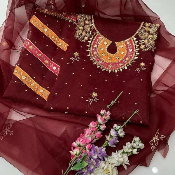 3pcs unstitch suit