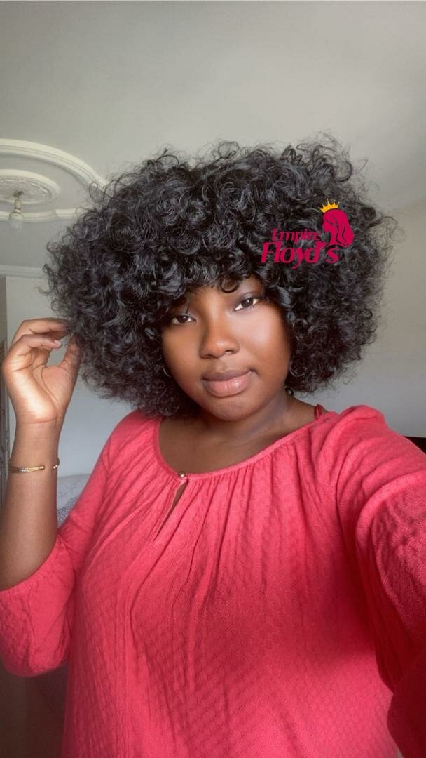 Perruque semi-naturelle