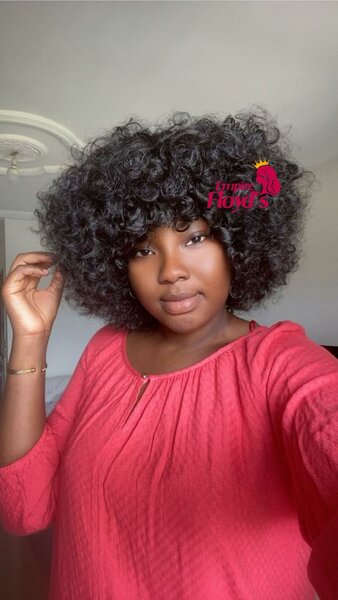 Perruque semi-naturelle